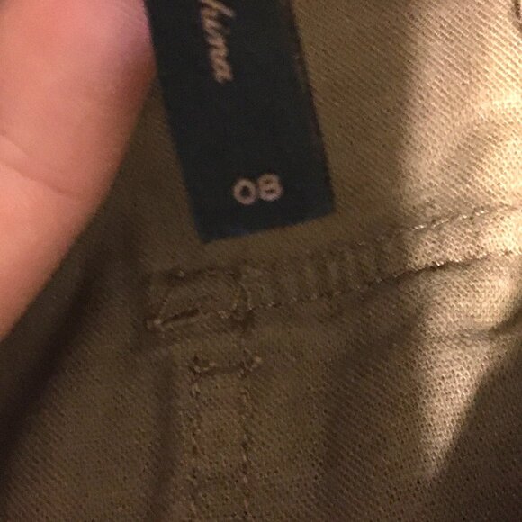 BCBGMaxAzria Brown Wide Leg Linen Trousers Pants Women Size 8 - Picture 7 of 9